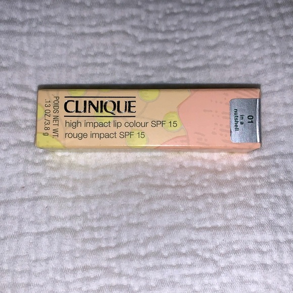 NWT Clinique High Impact Lip Colour SPF 15, In a Nutshell - Picture 7 of 10